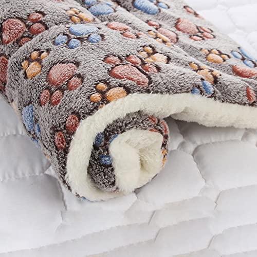 3 Coperte Morbide Per Animali Domestici - Con Stampa Zampe, Calde E Lavabili - Foto 12