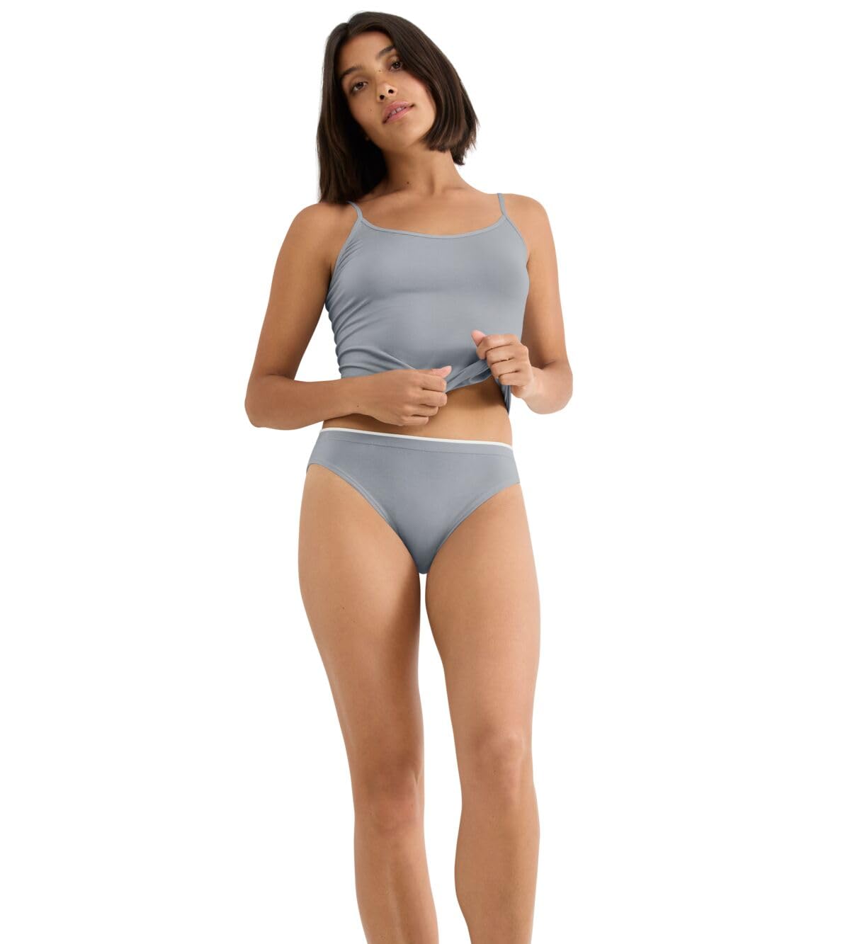 Sloggi Women's GO Sense High Leg majtki 2P, chromowane, M (2 sztuki)