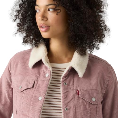 Image of Levi's Women's Original Sherpa Trucker Jackets (Standard and Plus)