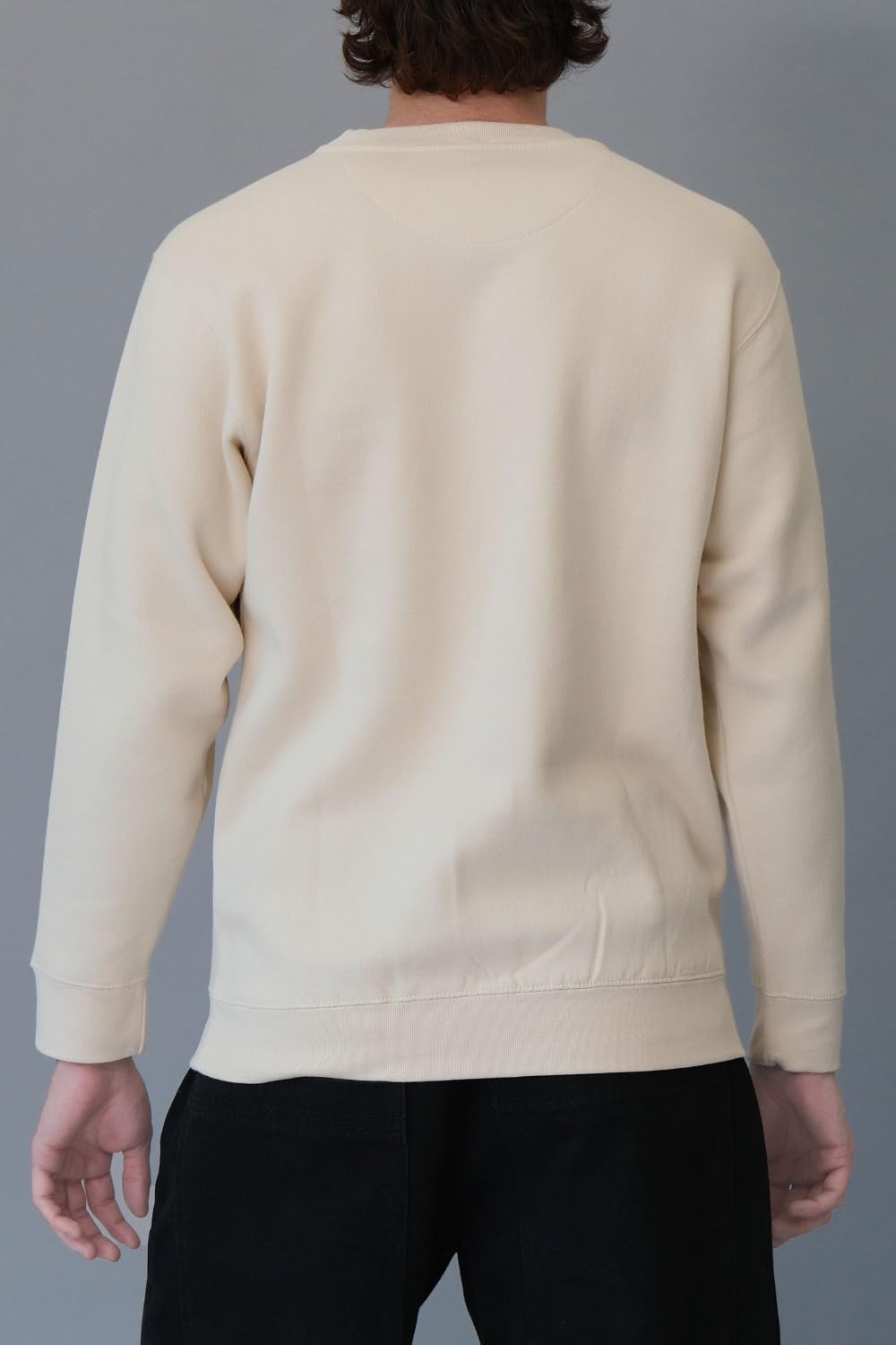 G-Style USA Basic Solid Crewneck Sweatshirt