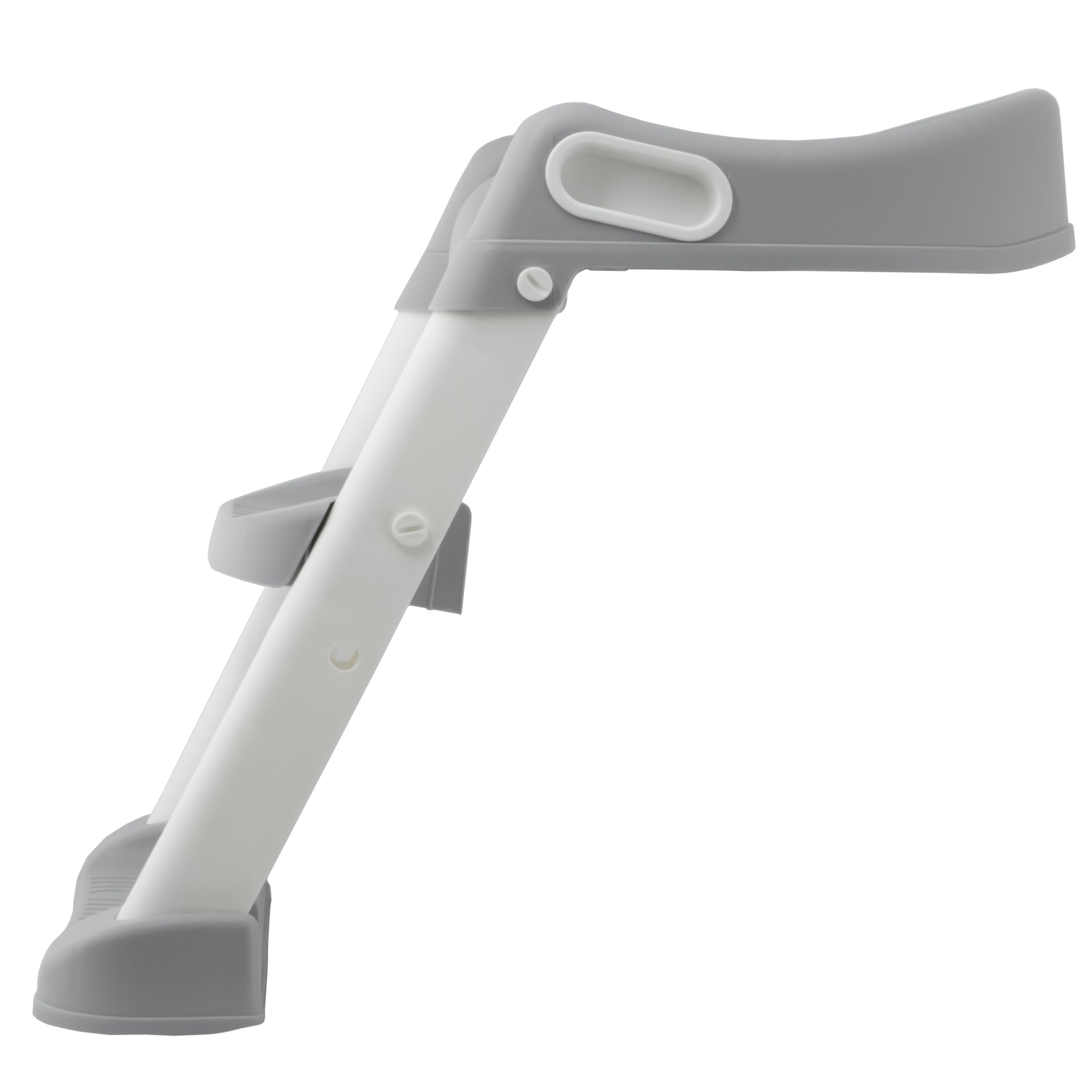 Almar Baby Adaptador WC para Niños con Escalera Reductor de Inodoro Asiento WC de Niños con Escalera Antideslizante Plegable con Cojín Gris