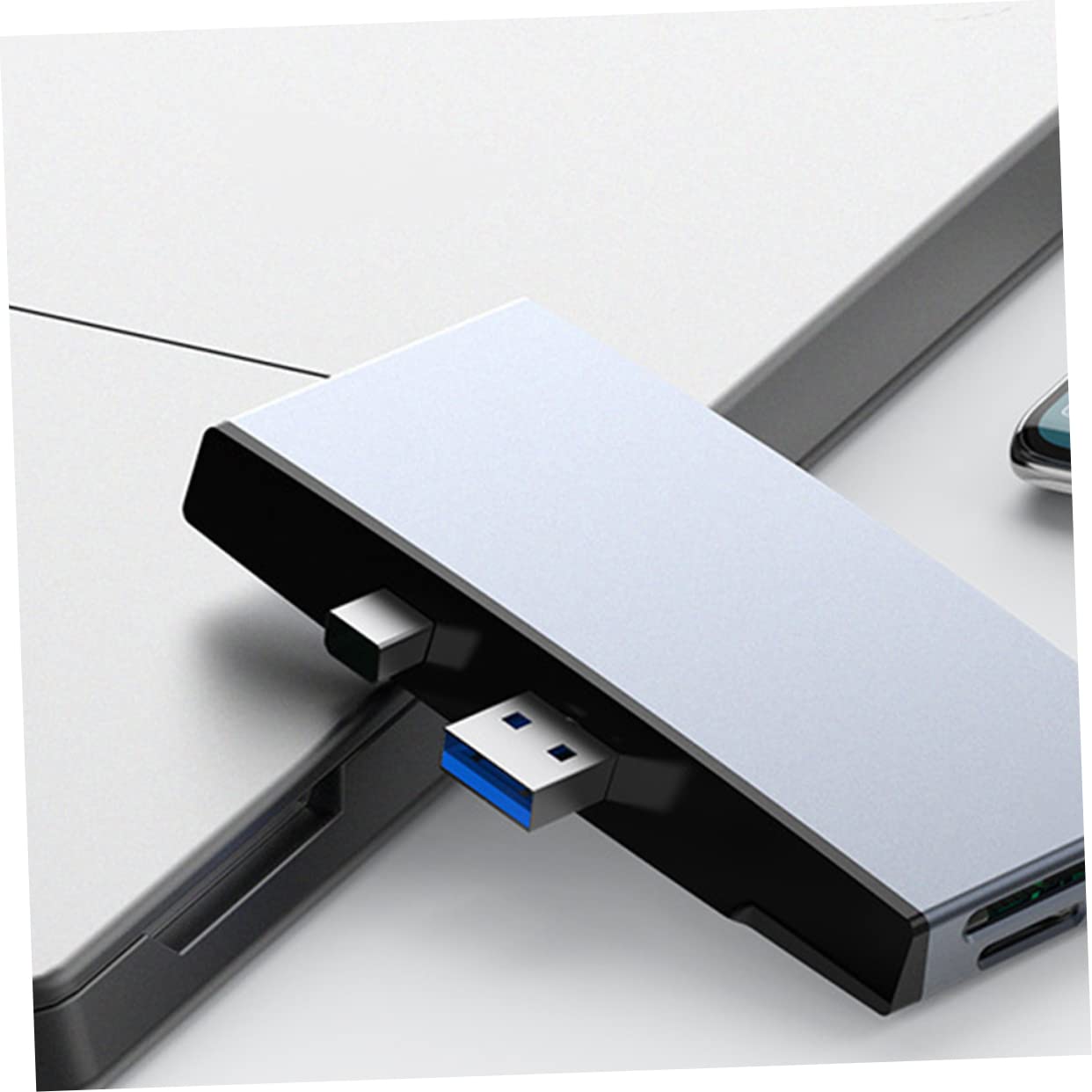 DOITOOL Concentrador USB Puertos Adaptador Multifunción para Surface Pro Concentrador USB Compatible Portátiles para Trabajo Casa