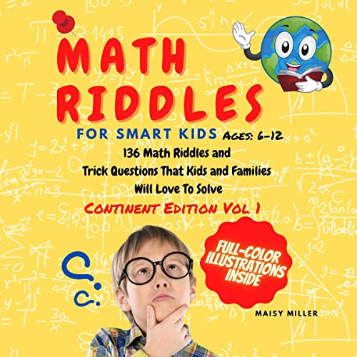 Amazon.com: Math Riddles for Smart Kids and Their Families: 136 ...