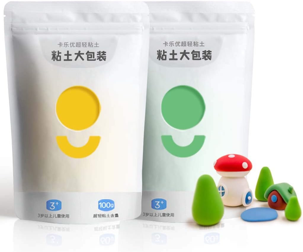 Polymer Clay Magic Clay, Colorful Plasticine DIY Educational Toys for Children with A Storage Box And 24PCS Plasticine