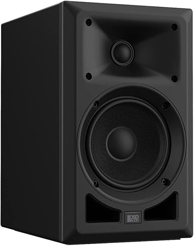 Miniatura 3 de OSD Audio Nero AB5 - Altavoz de estantería alimentado  Amplificador de clase D de 100 W  Woofer de fibra de vidrio compuesto  Tweeter de cúpula