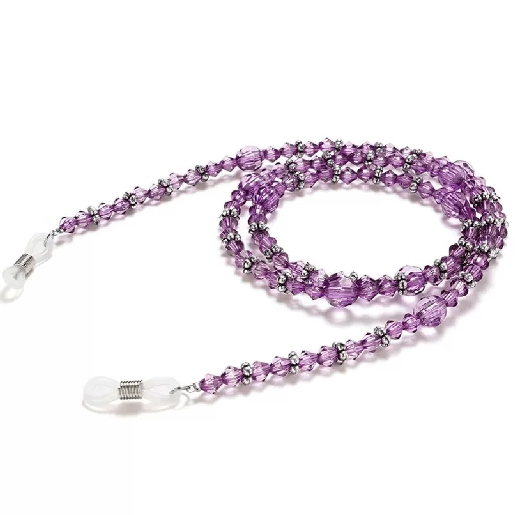 Chaînette à Perles pour Lunettes de Soleil à Suspendre Autour du Cou pour éviter de Les Faire Tomber