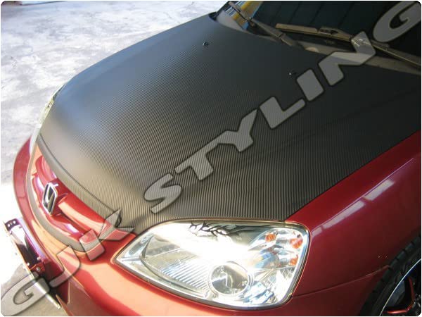 MOTOS 3M DI NOC Schwarz Carbon Autofolie Car Wrapping Folie CA 421 122X60