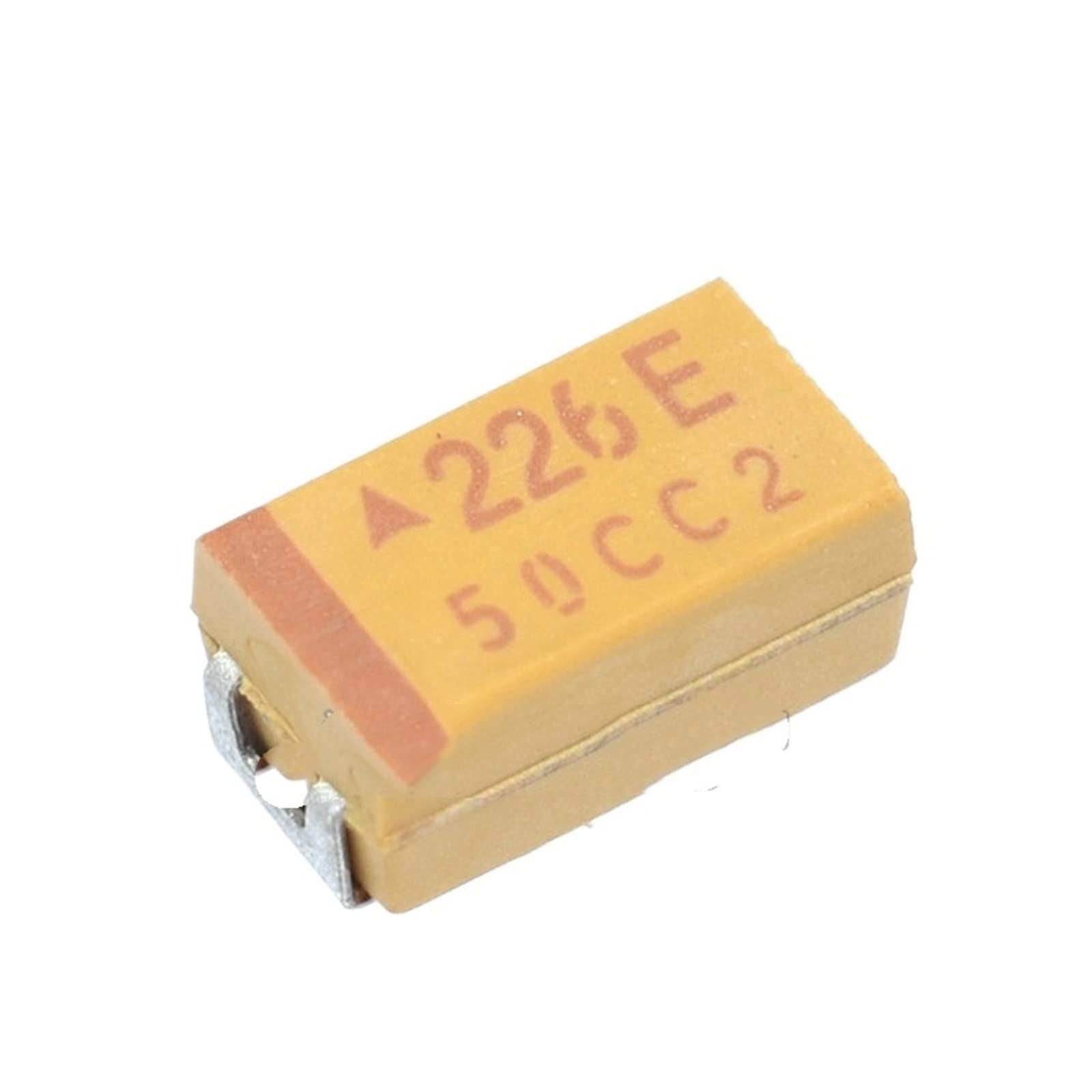 Condensateur tantale 22uF 25V à faible ESR pour stabiliser la tension de vos cartes CMS