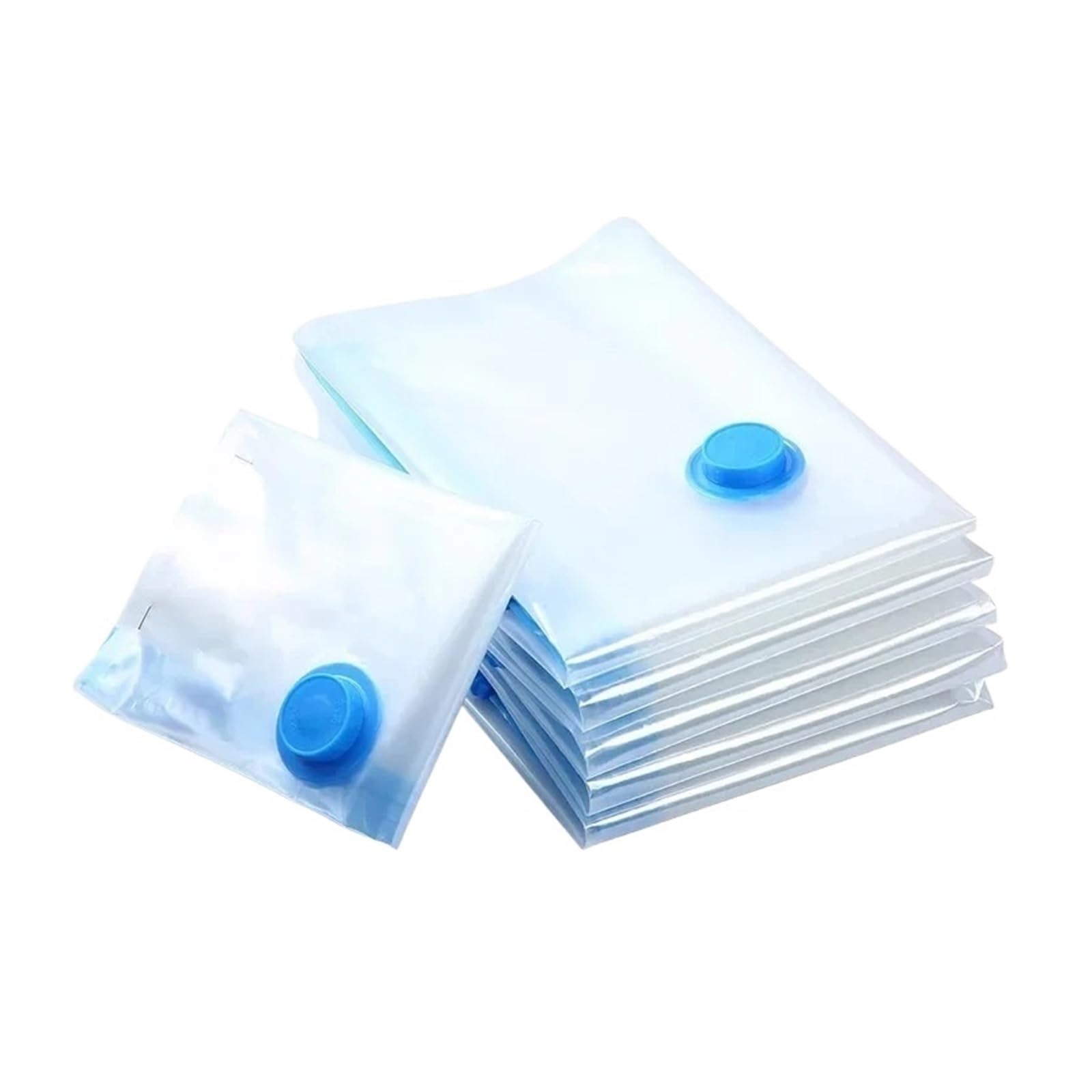 10pcs Thickened Vacuum Compression Bag, Transparent Quilt, Storage, Household Clothing and Sorting For Travel(60x80cm)