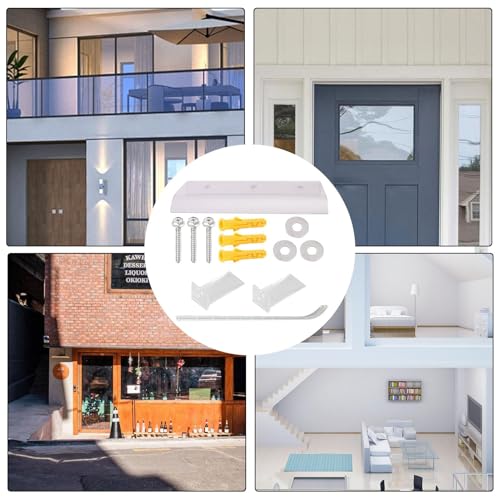 Auvent de store de porte particulièrement silencieux avec protection solaire - 5