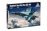 Longitud de aprox. 324 mm Italeri-1:72 SUKHOI SU-34 Fullback (1379)