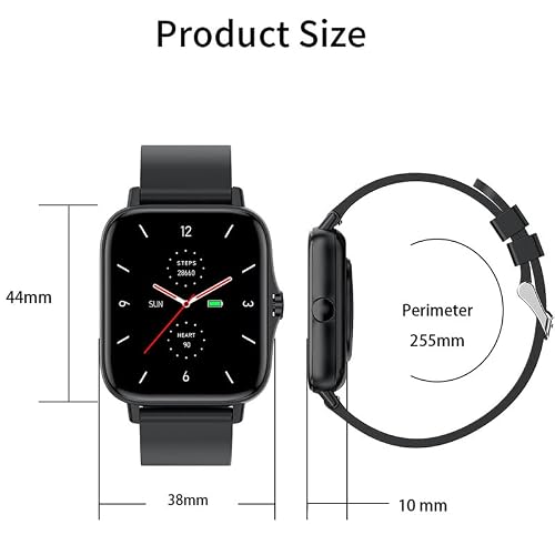 Findtime - Reloj inteligente con Bluetooth para hombre, mujer, 1.70 pulgadas, smartwatch deportivo, monitor de ritmo cardíaco sueño podómetro calorías, impermeable IP67 cronómetro compartido con - Imagen 8