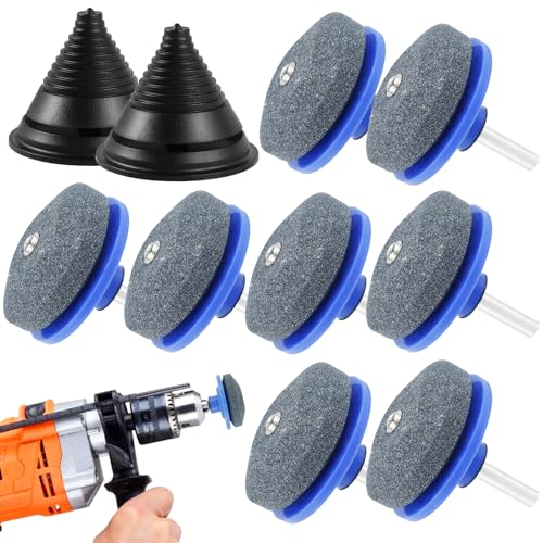TKSDWBLTY 8-Pc Lawn Mower Blade Sharpener Kit