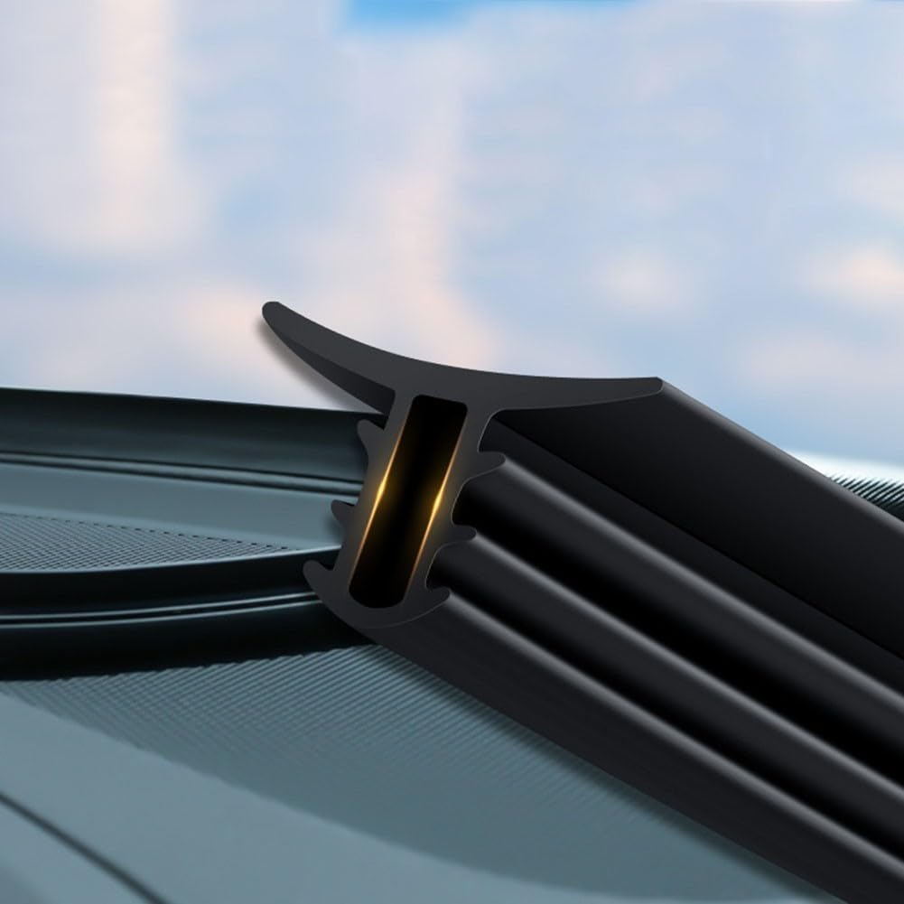 Guarnizione Parabrezza Auto A Forma Di U - 1,6 Metri, Impermeabile E Antirumore, Per Portiere E Cruscotto - Foto 8