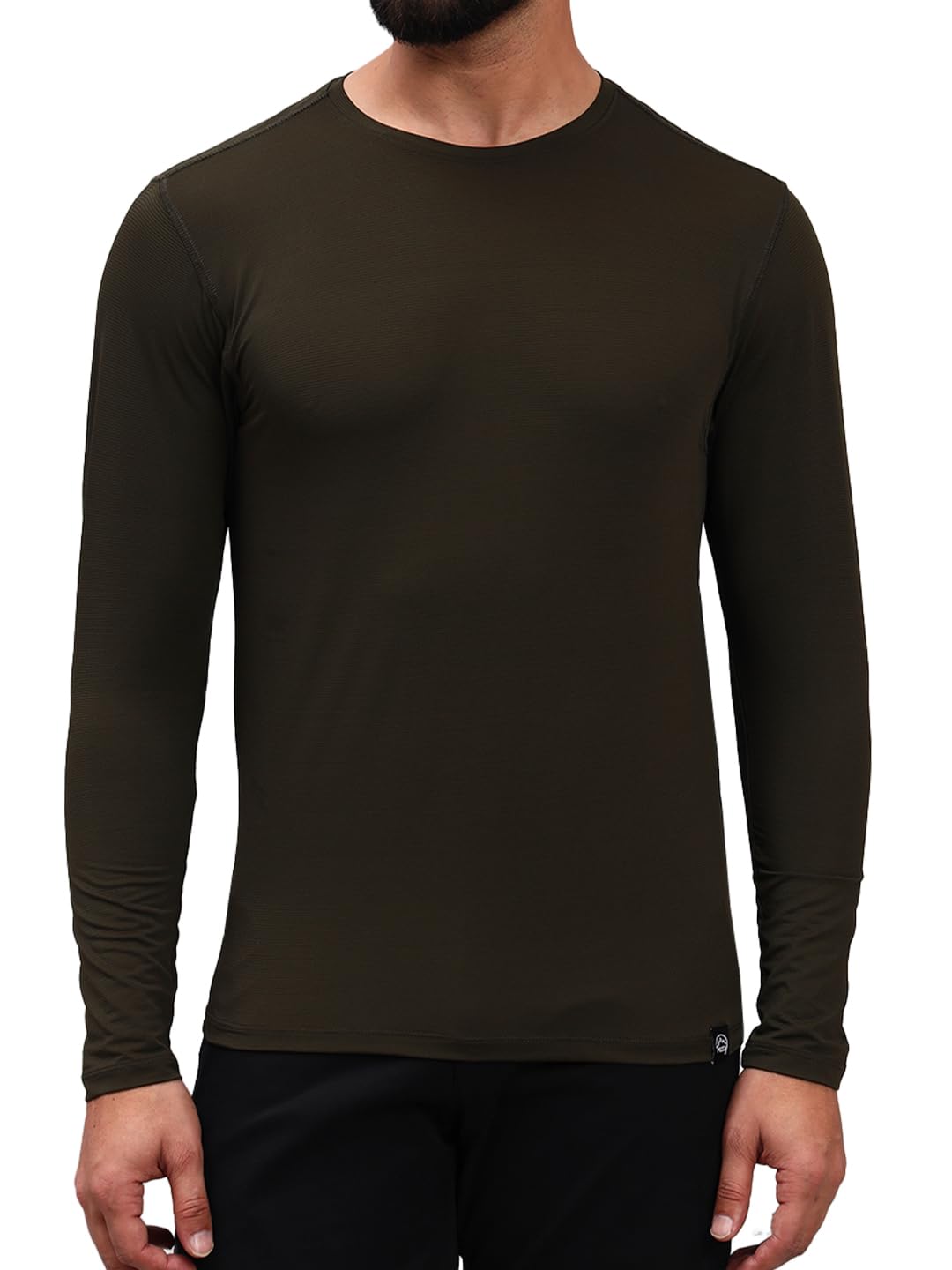Men’s Trekking Hiking Ultralight Active Long Sleeve T-Shirt | Lightweight Quick Dry Breathable Activewear for Training, Travel & Outdoor Adventure-image-12