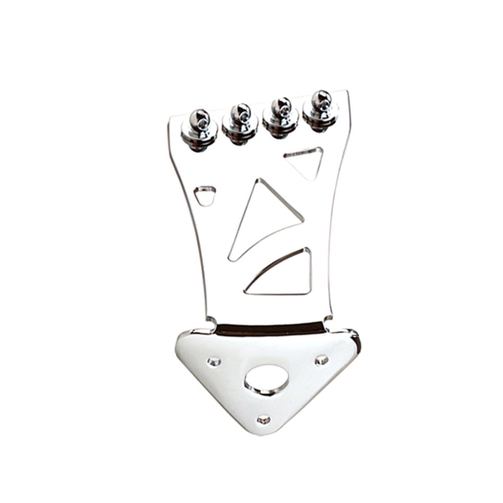 Oshhni Banjo Saitenhalter Ersetzen Hohlkörper Archtop Gitarre Dreieck Saitenhalter für E-gitarre