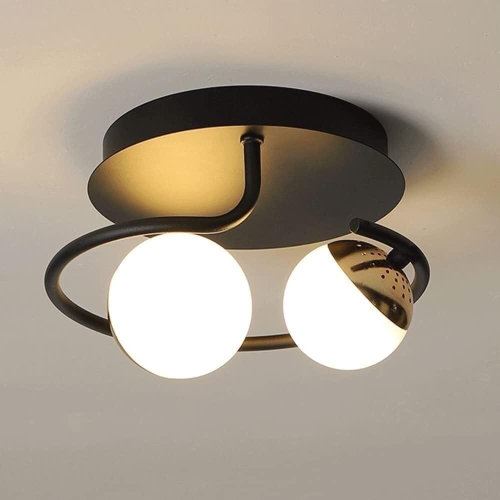Chambre plafonnier LED télécommandé avec trois modes de couleur