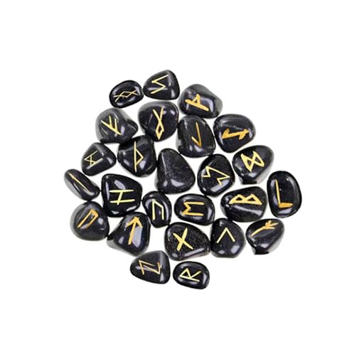 EDZZEL Juego de piedras rúnicas de ónix negro natural con grabado | Ya disponible en tu tienda friki favorita! En mundofriki.es! EDZZEL Juego de piedras rúnicas de ónix negro natural con grabado | Ya disponible en tu tienda friki favorita! En mundofriki.es!