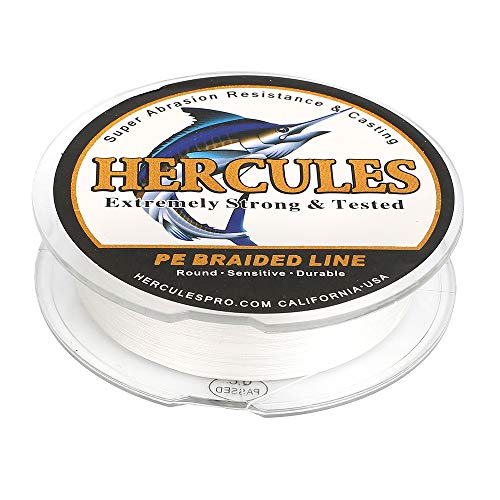 Hercules Super Cast 100M 109 Yards Braided Fishing Line 80 LB Test for Saltwater Freshwater PE Braid Fish Lines Superline 8 Strands - Image 4