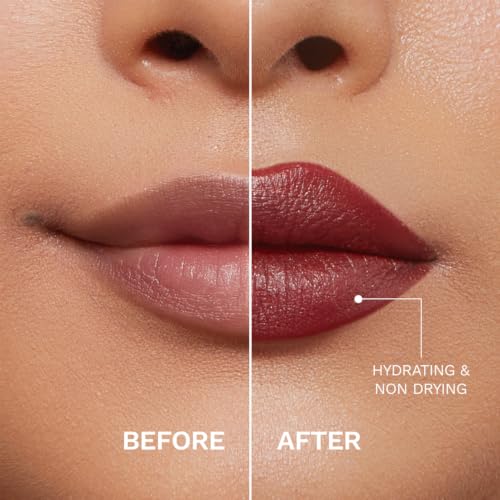 Image of Pilgrim Glitter Lipstick For Women 4.2gm | Dubai Luxe Lifestyle - Chic Haseena Shade | Lipstick Infused with Vitamin E & Olive Oil | Glitter Formula With Matte Finish | Non Drying | All Skin Types