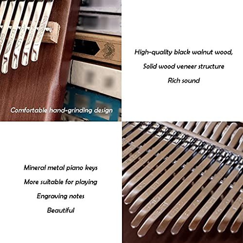 KDOQ Piano à Pouce Kalimba Piano à Doigt Portable Mini Piano à Pouce Kalimba 21 Tons pour débutants Piano à Doigt avec… - Les Beatles, Paul McCartney, John Lennon, RIngo Starr, George Harrison KDOQ Piano à Pouce Kalimba Piano à Doigt Portable Mini Piano à Pouce Kalimba 21 Tons pour débutants Piano à Doigt avec… – Image 7