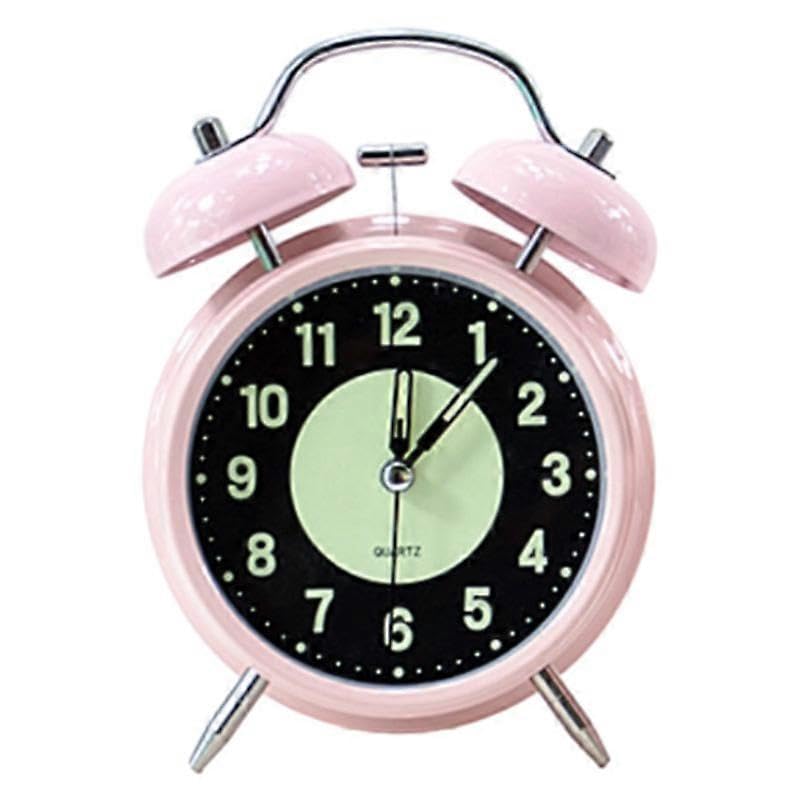 Réveil à anneau en métal pour ne plus rater vos matins de bureau