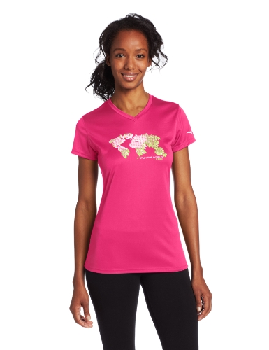 T-Shirt de Course Mizuno Femme DryLite RTW anti-humidité pour courir au sec