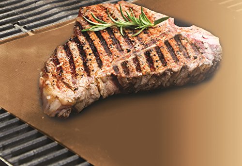 Yoshi Grill & Bake Mats (2 Pack), Copper #TOP2