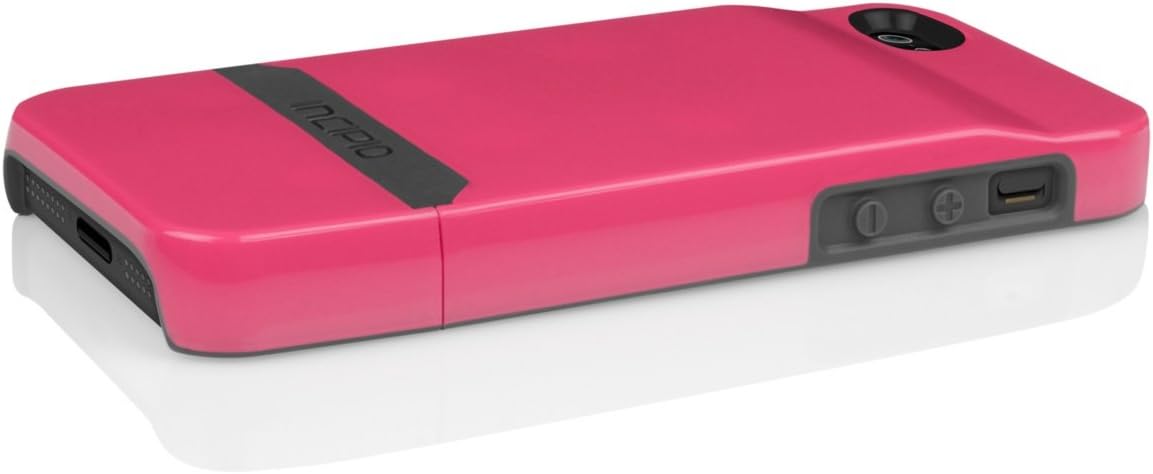 Incipio IPH-848 Stashback for iPhone 5-1 Pack - Retail Packaging - Pink/Gray