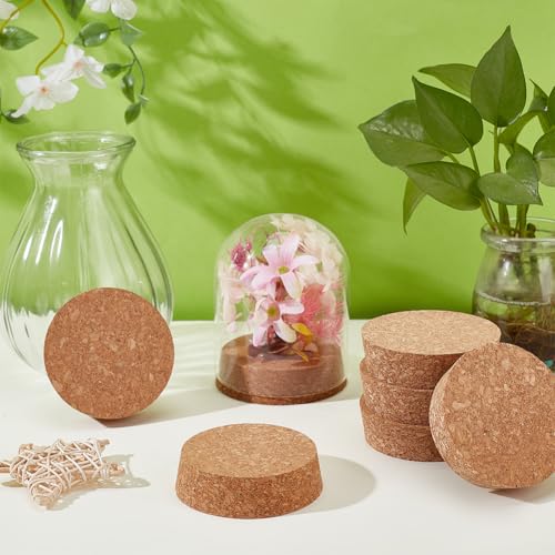 Bouchons de bocaux en bois pour décoration de table de mariage chic - 5