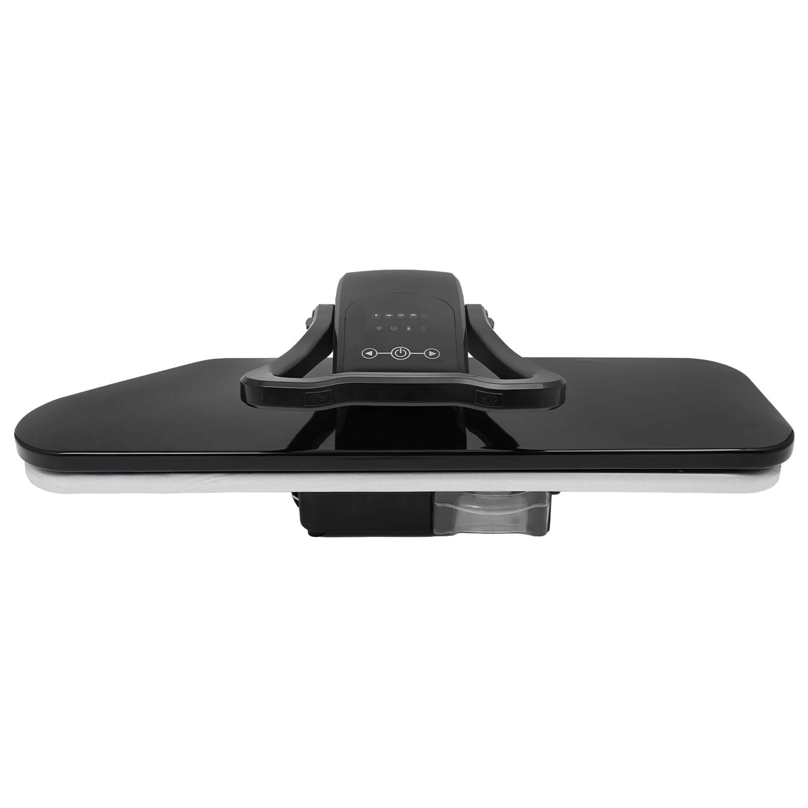Professionelle Dampfbügelpresse, 2200W Intelligente Dampfpresse, BüGelautomat 91cm, Temperaturbereich 90-200 ℃, 5 Temperaturstufen, Selbstsperrkraft 8kg, Superschnelles Bügeln (Schwarz)