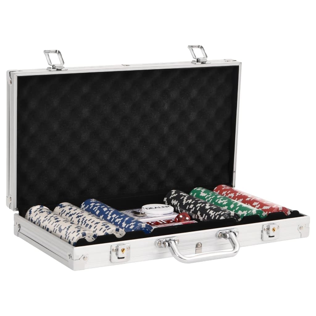 Gry, żetony i zestawy pokerowe Zestaw żetonów do pokera 300 szt. 11,5 g