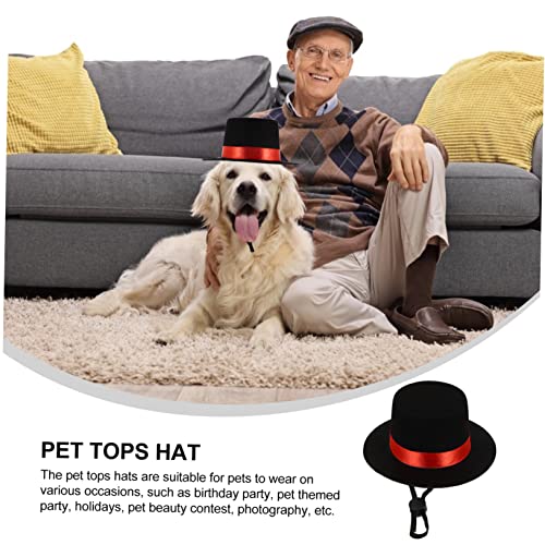 Mipcase 2 Unidades chapéu de estimação chapéu de coelho de páscoa chapéu cachorro gato topos decoraç
