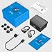 immagine 3Auricolari Bluetooth Sport, Cuffie Bluetooth Senza Fili 5.0 Cuffie Wireless in Ear 80 Ore di Riproduzione Dual Host con HiFi Stereo CVC8.0 Microfono Impermeabile IPX5, per Bicicletta, Correre