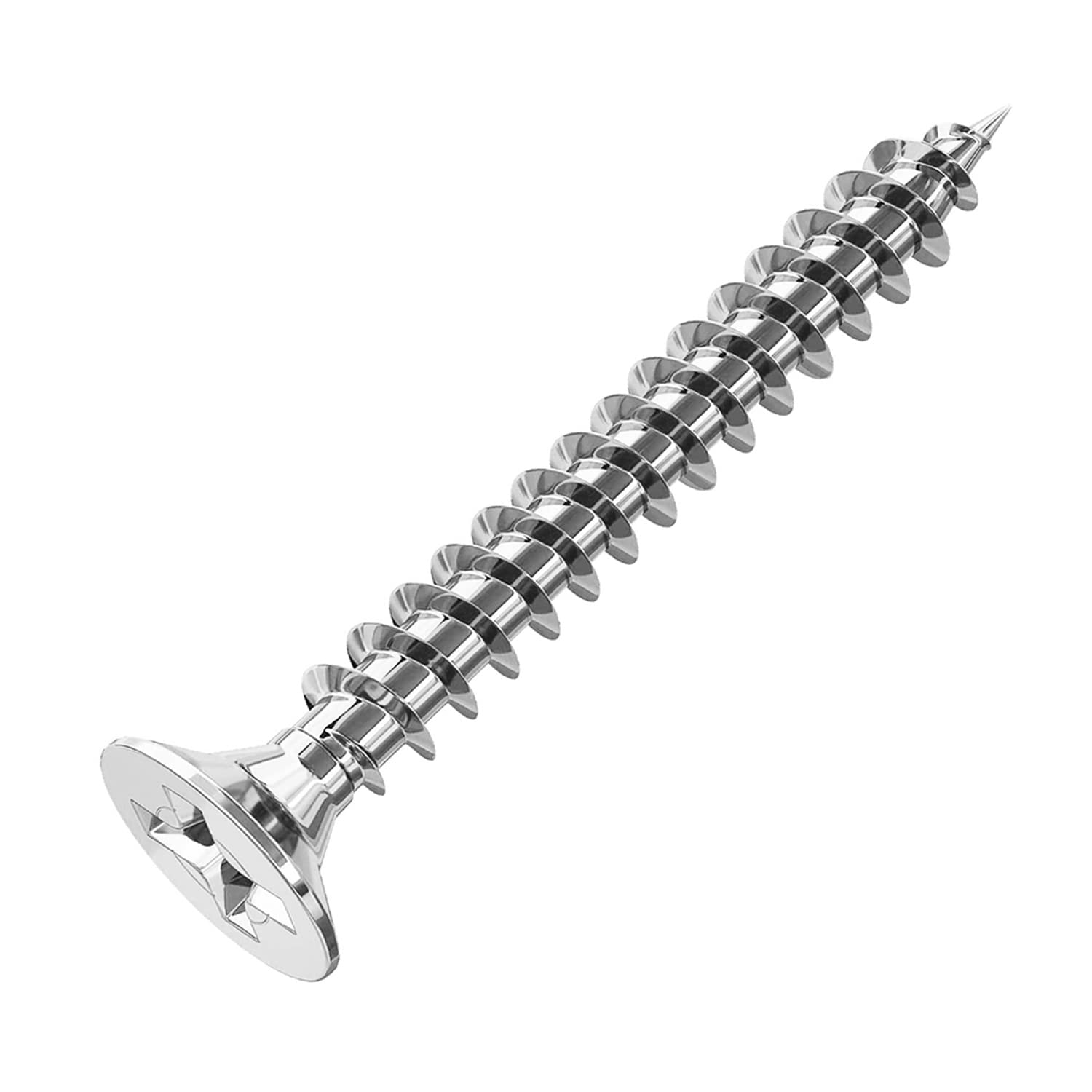 M3 Flat Head Wood Screws, Stainless Steel Countersunk Head Cross Wood Screws 3*20mm
