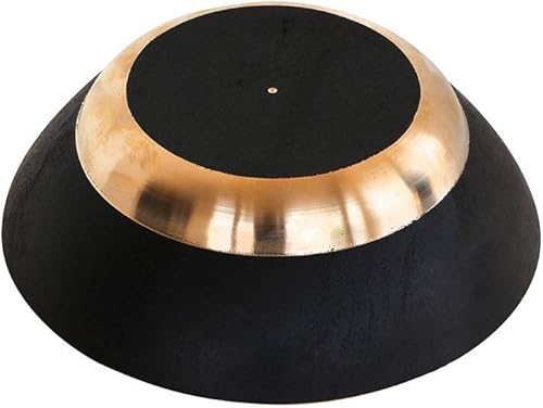 Miniatura 7 de DeKulture - Cuenco de bronce Kansa de 44.0 fl oz, 100% bronce para arroz, Biryani, fideos (8.5 pulgadas de diámetro), vajilla india auténtica