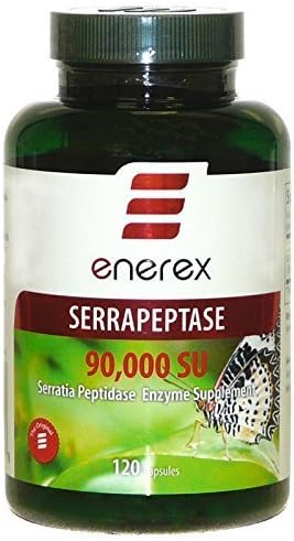 Serrapeptase by Enerex - 90,000U 120 Caps by Enerex Botanicals