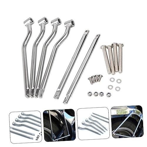 Mobestech 1 Conjunto montagem de suporte de montagem de ferro bolsas de motocicleta Suporte de bagag