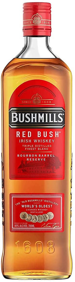 Amazon.co.jp: ブッシュミルズ レッドブッシュ 40度 700ml アイ
