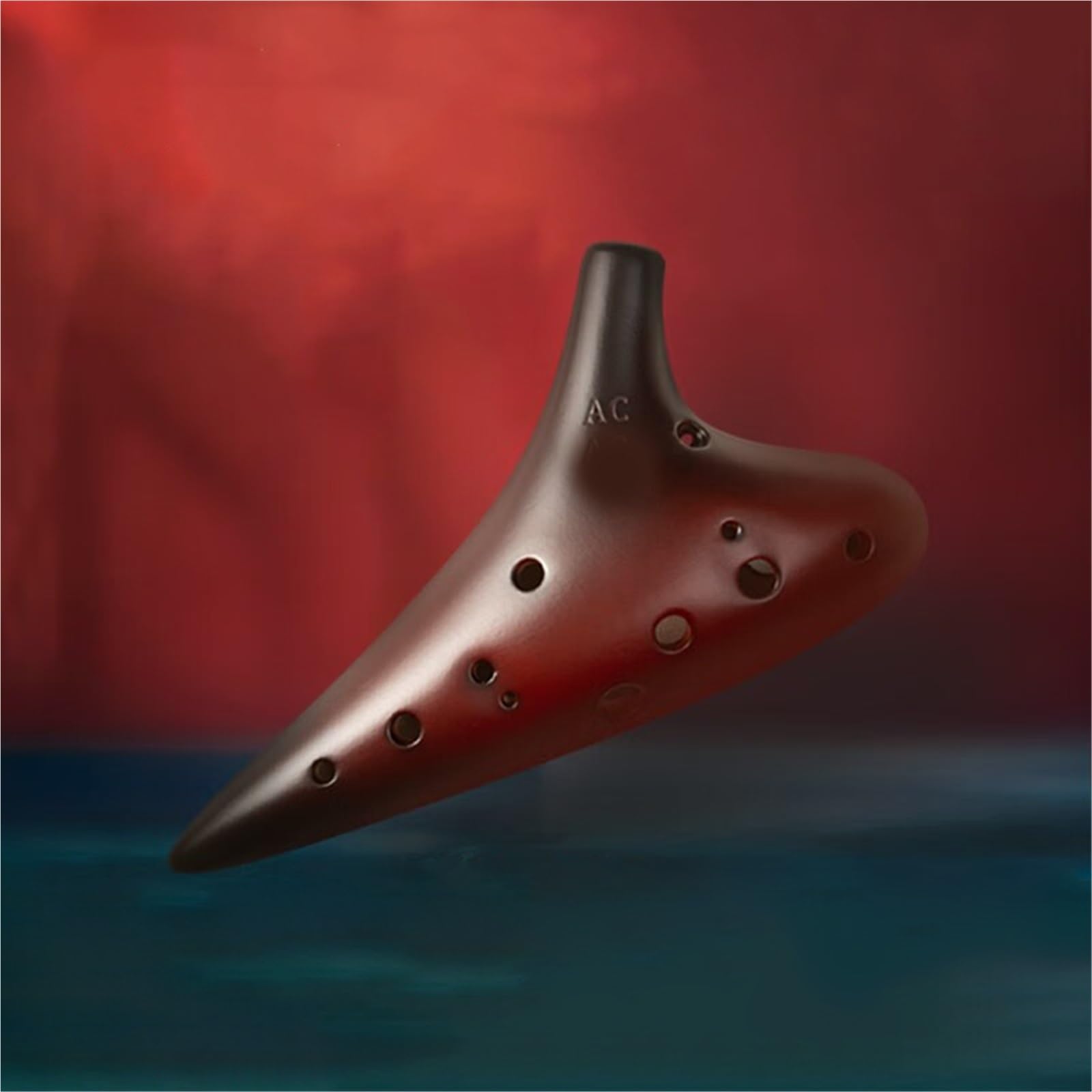 Okaryna 12 Otworowy Profesjonalny Instrument Treningowy Dla Początkujących Ocarina Dostrojony AC