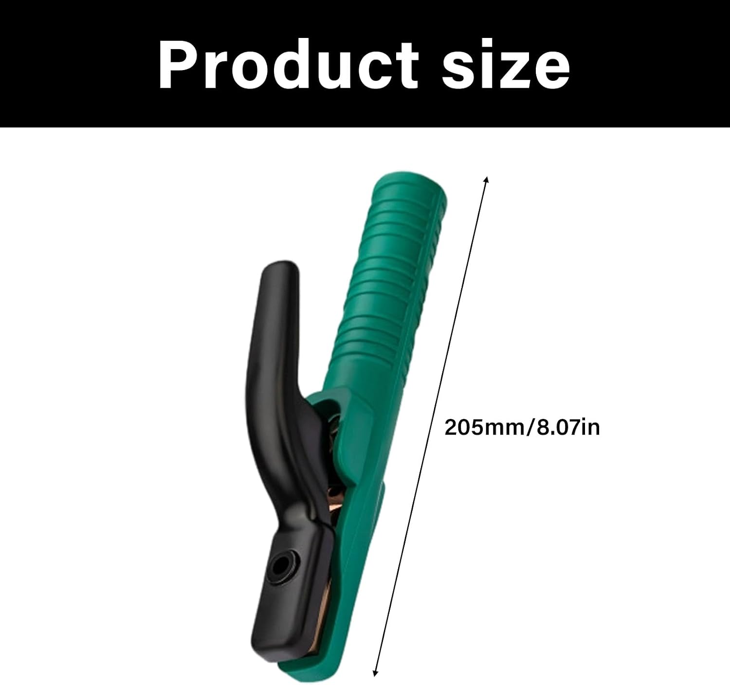 Professional 300A / 500A / 800A Welding Ground Clamps Nonslip Handle for Construction and Metal Fabrication Coppers Welding Clamps Electrode Holders