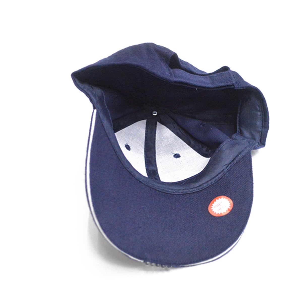 BCOATH Lighted LED Flashlight Baseball Hat for Hands Lighting Comfortable Blue Cap for Camping Jogging and Hunting Durable Design with Concealed Off Button and Bright LED Beads