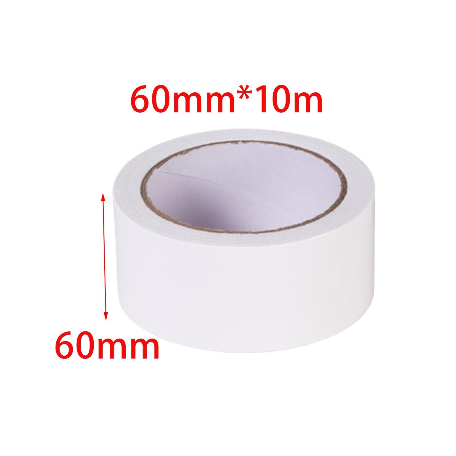 2 Piezas Cinta de Tela Adhesiva Reforzada Antideslizante Impermeable Removible Sujeción Firme Y Limpia Válida para Alfombras Cables de Escenario Carte, 6 Piezas