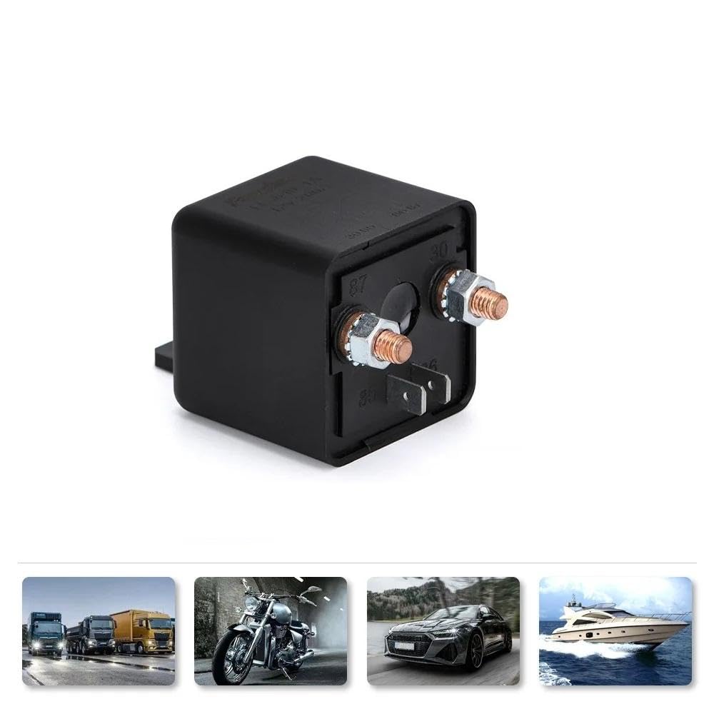 Interruptor De Relé De Carga Dividida De Alta Resistencia, 12V CC, 200 Amperios, Relé Continuo De 4 Pines, Coche, Camión, Barco, Marino piezas de repuesto