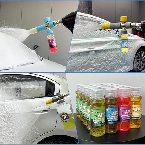 Image of Tool Daily All-Round Foaming Car Wash Soap for Foam Cannon 20 Pack | High-Foaming Concentrated Formula, Specialized Car Shampoo for Pressure Washer, 3.38 Fl Oz Each