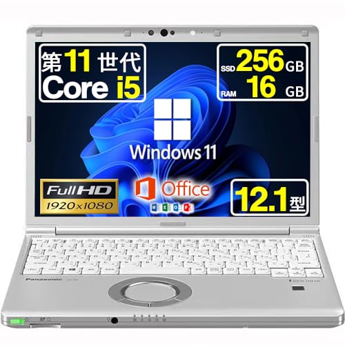 �y�����ςݕi�z�m�[�g�p�\�R�� Let's Note CF-SV1 Office���� Windows11 �t��HD 12.1�C���` ��11���� Core i5-1145G7 �J�������� �m�[�gPC (SSD:256GB ������:16GB)