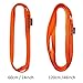 GM CLIMBING Pack of 3 16mm Nylon Sling Runner 30cm / 12inch (Fluorescent Orange)