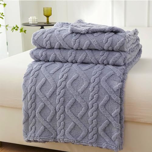 VANJOROY Fleece Blanket Large Throw for Sofa and Bed,400 GSM Lightweight Blanket