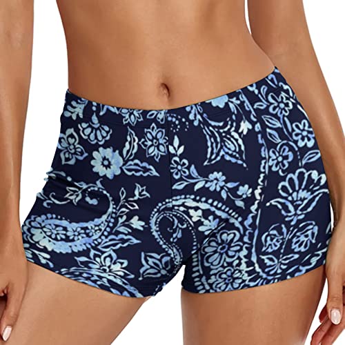 Laonajkd Bañador Faja Reductor Bikini Super Push Up Control de Abdomen Playa Surf Essential Bikini Short Elegante Bikini Falda Corta Slim para Natación, Surf, Carrera, Gimnasio, Informales
