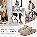 Stelle Suede Clogs for Women Men Potato Shoes with Arch Support Leather Cork Footbed Mules Slip on Home Slippers(Taupe,8)